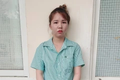 Đối tượng Huỳnh Phương Thủy. (Ảnh: TTXVN phát)