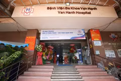 Bệnh viện Đa khoa Vạn Hạnh, nơi xảy ra vụ việc. 