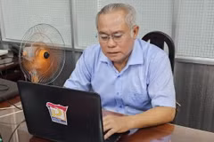 Ông Phạm Văn Hoàng, Trưởng Ban Tuyên giáo Thành ủy Long Khánh, tỉnh Đồng Nai nhận xét "Quy định 144 xuất phát từ thực tế khách quan." (Ảnh: Công Phong/ TTXVN)