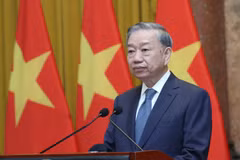 Tổng Bí thư, Chủ tịch nước Tô Lâm phát biểu. (Ảnh: Lâm Khánh/TTXVN)