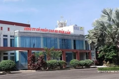 Trụ sở Công ty Cổ phần Cao su Đắk Lắk - nơi ông Ninh công tác.