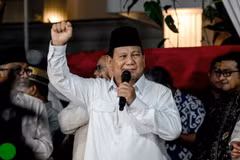Tổng thống đắc cử Indonesia Prabowo Subianto. (Ảnh: THX/TTXVN)