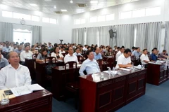 Các đại biểu dự hội nghị. (Ảnh: Đức Hạnh/TTXVN)