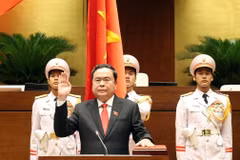 Chủ tịch Quốc hội khóa XV Trần Thanh Mẫn. (Ảnh: TTXVN)