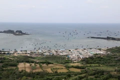 Một góc huyện đảo Phú Quý (Bình Thuận). (Ảnh: Nguyễn Thanh/TTXVN)