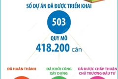 503 dự án nhà ở xã hội đã được triển khai trên cả nước