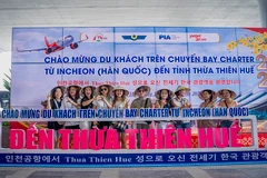 Thừa Thiên-Huế đón chuyến bay quốc tế đầu tiên trong năm 2024