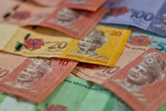 Đồng ringgit của Malaysia tại Kuala Lumpur. (AFP/TTXVN)