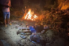 Vị trí phát hiện ông Lương An Tùng Samuel tử vong. (Nguồn: Cơ quan Công an) 