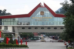 Cửa khẩu quốc tế Hữu Nghị, tỉnh Lạng Sơn. (Ảnh: Quang Duy/TTXVN)