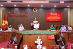 Quang cảnh buổi kiểm tra. (Ảnh: Phạm Cường/TTXVN) 