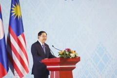 Thủ tướng Lào Sonexay Siphandone, (Ảnh: Xuân Tú/TTXVN)