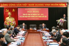 Quang cảnh Hội nghị. (Ảnh: Doãn Tấn/TTXVN) 