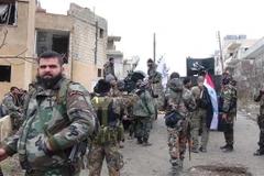 Binh sỹ quân đội Syria. (Nguồn: AFP)