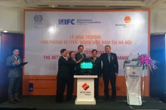 Khai trương Văn phòng Better Work Việt Nam tại Hà Nội. (Ảnh: Hồng Kiều/Vietnam+)
