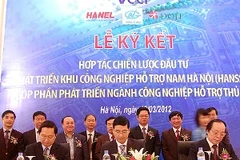 Lãnh đạo 3 công ty ký kết hợp tác. (Nguồn: Internet).