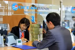 Giao dịch tại OeanBank. (Nguồn: OceanBank).