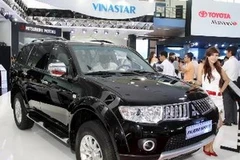 Ôtô trưng bày tại Vietnam Motor Show 2012. (Ảnh: Thế Duyệt/TTXVN)