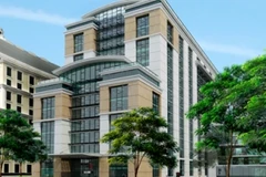 Phối cảnh tòa nhà Cornerstone Building của VIB.