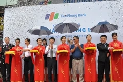 Chi nhánh Thăng Long của Ngân hàng Tiên Phong vừa được khai trương và đi vào hoạt động. (Nguồn: TienPhongBank).