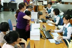 Giao dịch tại Habubank. (Nguồn: Internet).