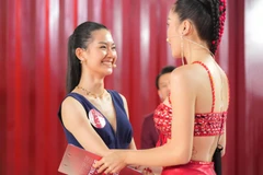 Nguyễn Công Phương Mai - cô gái rụt rè với khát khao lan tỏa tình yêu thương tới mọi người. (Ảnh: CTV/Vietnam+)