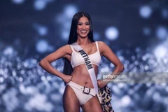 Á hậu Kim Duyên cho biết cô tự tin chinh phục đấu trường Miss Supranational 2022. (Ảnh: BTC)