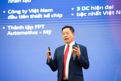 Ông Trương Gia Bình, Chủ tịch Hội đồng quản trị FPT chia sẻ về mục tiêu của tập đoàn trong năm 2024. (Ảnh: FPT)