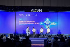 Toàn cảnh tọa đàm "Ứng dụng AI đột phá doanh số bán hàng và Marketing." (Ảnh: Minh Sơn/Vietnam+)