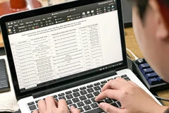 Danh sách nội dung đã được xác thực trên mạng sử dụng cho hoạt động quảng cáo được công bố trên trang abei.gov.vn. (Ảnh: Minh Sơn/Vietnam+)