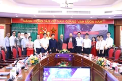 Lễ ký kết của Viettel Solutions với đối tác ERS. (Ảnh: Viettel Solution)