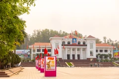 Tỉnh Điện Biên đã chuẩn bị đầy đủ cơ sở vật chất, hạ tầng để đón hàng trăm ngàn du khách đến tham dự Lễ kỷ niệm 70 năm. (Ảnh: Minh Sơn/Vietnam+)