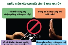 [Infographics] Chung tay đẩy lùi tội phạm và tệ nạn ma túy