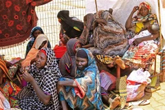 Hội nghị được GPEDC tổ chức ở thời điểm nửa chặng đường của Chương trình nghị sự 2030 vì sự phát triển bền vững, trong khi thế giới đang phải đối mặt với đa khủng hoảng. (Ảnh: AFP/TTXVN)