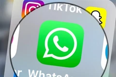 Ứng dụng WhatsApp bị gián đoạn tại nhiều nước trong ngày 25/10. (Ảnh: AFP/TTXVN)