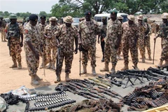 Binh sỹ quân đội Nigeria. (Ảnh minh họa: AFP/TTXVN)