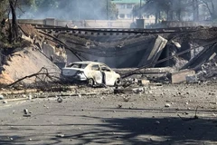 Hiện trường vụ nổ. (Nguồn: ABC News)