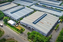 Phối cảnh các công trình nhà máy, xí nghiệp theo dự kiến quy hoạch phân khu chức năng tỷ lệ 1/2000 dự án hạ tầng khu công nghiệp Vĩnh Thạnh (giai đoạn 1). (Nguồn: Ban Quản lý các khu chế xuất và công nghiệp Cần Thơ/baocantho.com.vn)