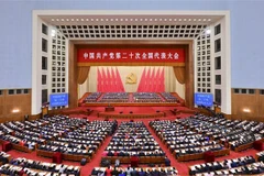 Đại hội Đại biểu toàn quốc lần thứ XX Đảng Cộng sản Trung Quốc (Đại hội XX) diễn ra từ ngày 16-22/10/2022 tại Bắc Kinh. Ảnh: THX/ TTXVN
