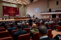 Một phiên họp của Quốc hội Iraq năm 2022. (Ảnh: AFP/TTXVN)
