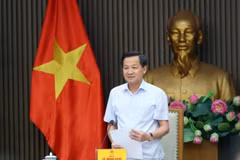 Phó Thủ tướng Lê Minh Khái làm Trưởng ban Chỉ đạo xây dựng Đề án Trung tâm Tài chính khu vực và quốc tế. (Ảnh: An Đăng/TTXVN)