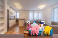 Vệ sinh nhà cửa thật sạch sẽ để loại bỏ tối đa các tác nhân gây bệnh. (Ảnh: iStock)