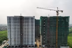 52,6% doanh nghiệp xây dựng bày tỏ kỳ vọng năm 2024 sẽ đánh dấu những chuyển biến tích cực. (Ảnh: Tuấn Anh/TTXVN)