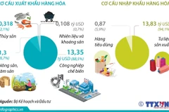 Tổng kim ngạch xuất, nhập khẩu hàng hóa đạt gần 30 tỷ USD trong tháng Một