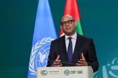 Thư ký điều hành Công ước khung của LHQ về biến đổi khí hậu (UNFCCC) Simon Stiell. (Ảnh: AFP/TTXVN)