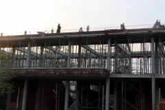 Lượng giao dịch xây dựng cơ bản vãng lai đạt hàng chục nghìn tỷ đồng mỗi năm tại Bình Dương. Ảnh minh họa. (Nguồn: TTXVN)