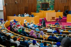 Quang cảnh một phiên họp Quốc hội Senegal tại Dakar. (Ảnh: AFP/TTXVN)