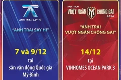 Concert hot “Anh trai say hi” và “Anh trai vượt ngàn chông gai” tại Hà Nội