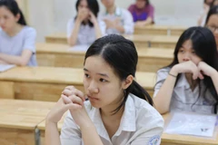Thí sinh tham dự kỳ thi tuyển sinh vào lớp 10 năm học 2024-2025. (Ảnh minh họa: Thanh Tùng/TTXVN)