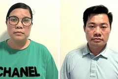 Đối tượng Nguyễn Thị Khuyên và Văn Đình Toàn. (Ảnh: CATP Hà Nội)